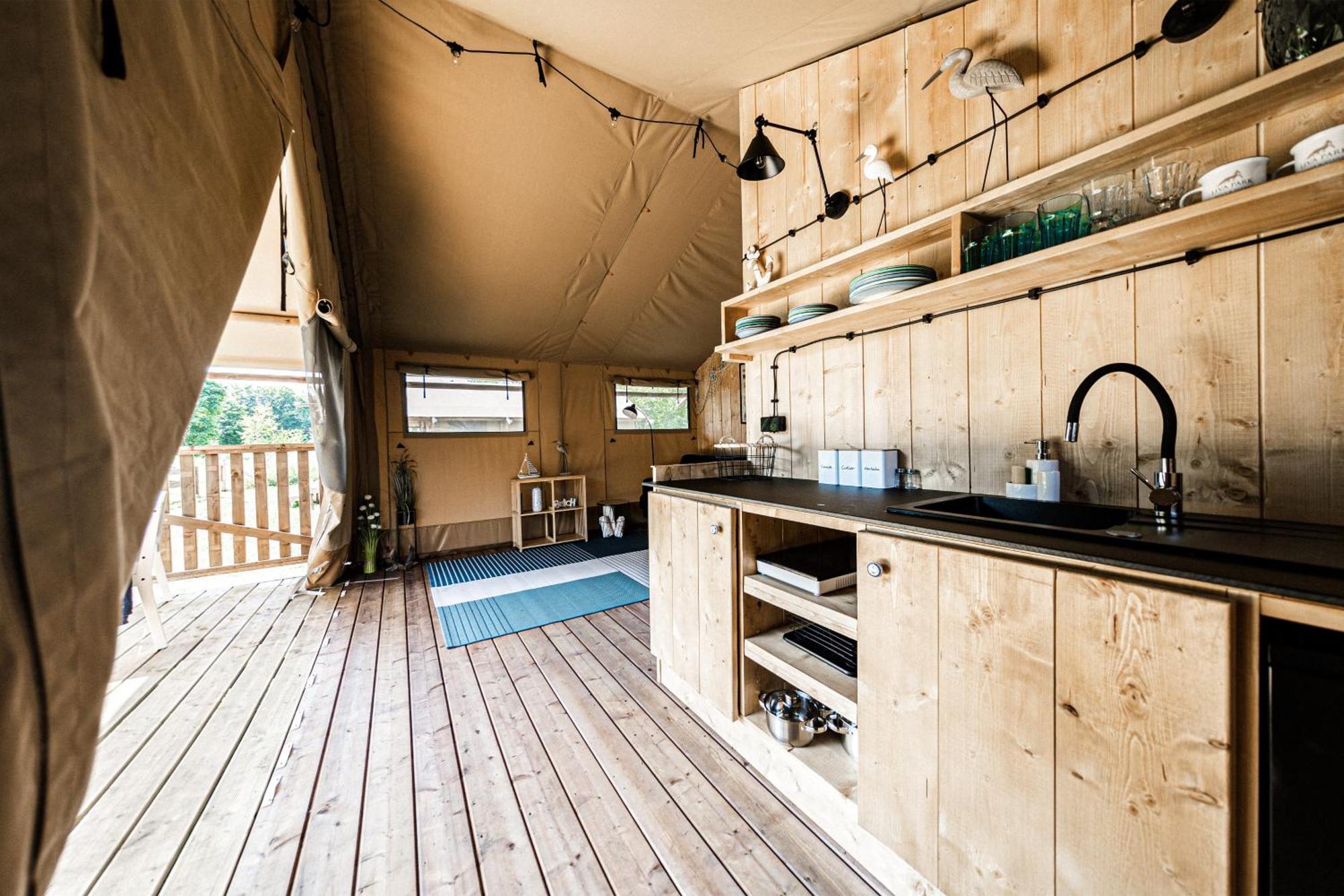 Luksusowy namiot Liva Park Glamp